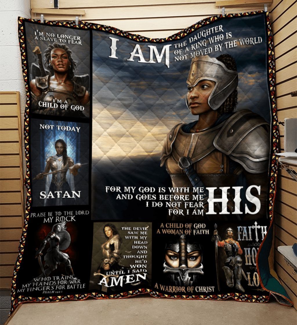 African American Warrior In The Armor Of God Quilt Tuhmr