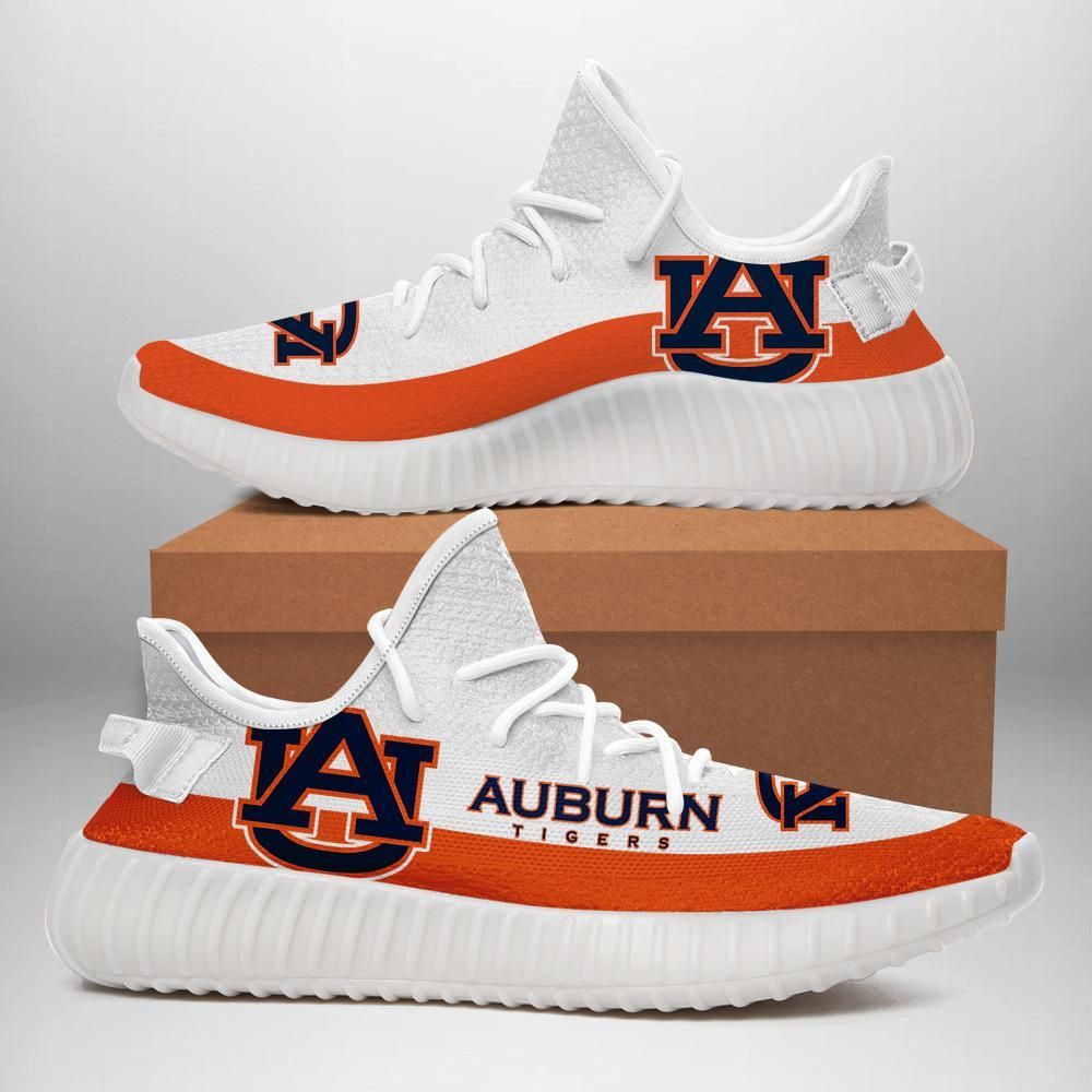 Auburn Tigers Custom Shoes Sport Sneakers Auburn Tigers Yeezy Boost 350