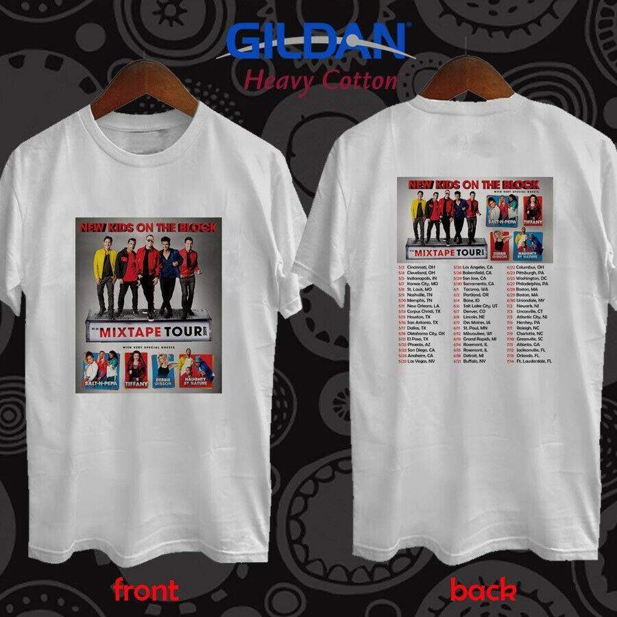 New Kids on the Block NKOTB Mixtape Tour Concert 2022 Tee Shirt S-3XL