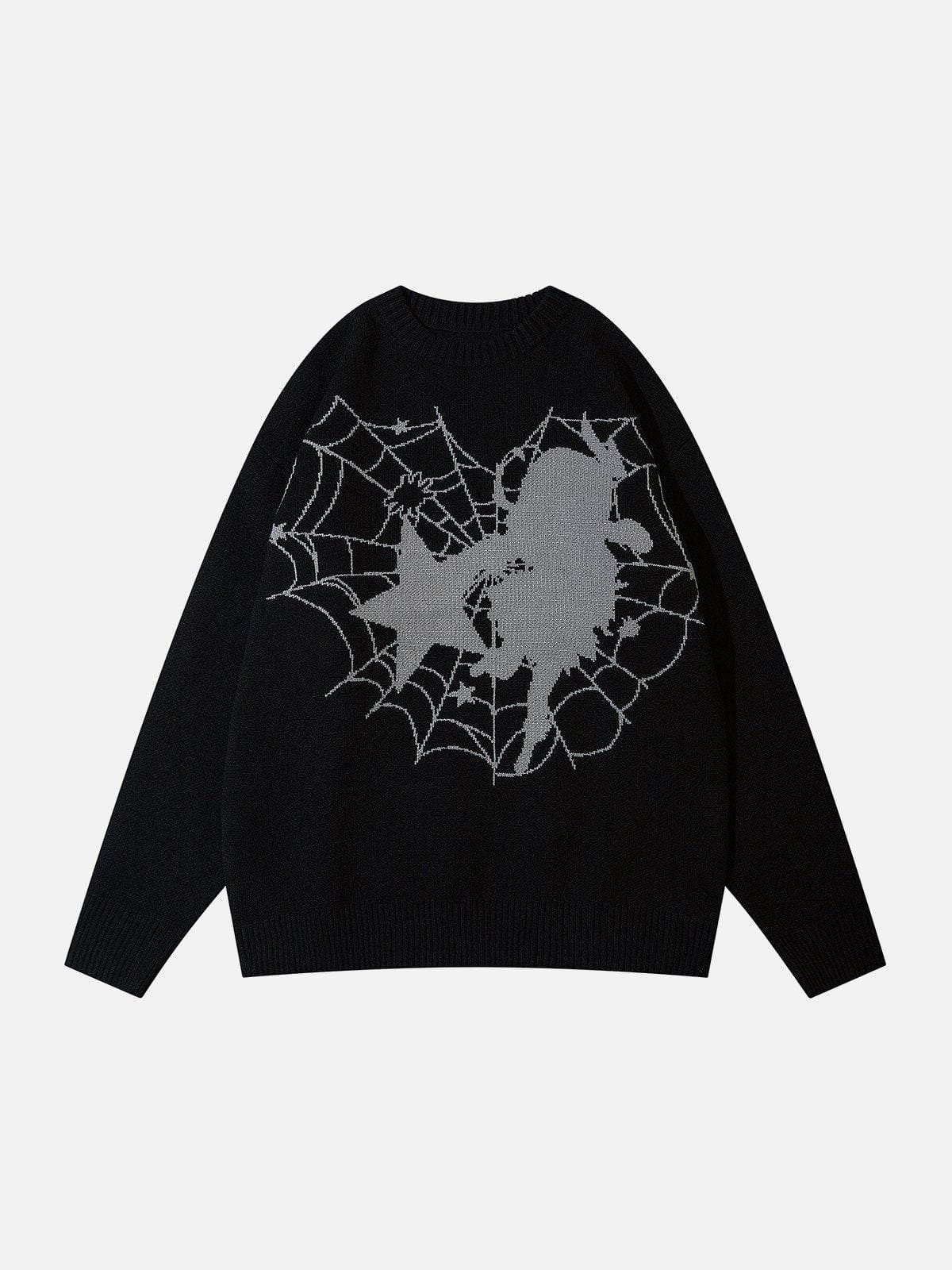 Talishko™ – Spider Web Stars Graphic Sweater