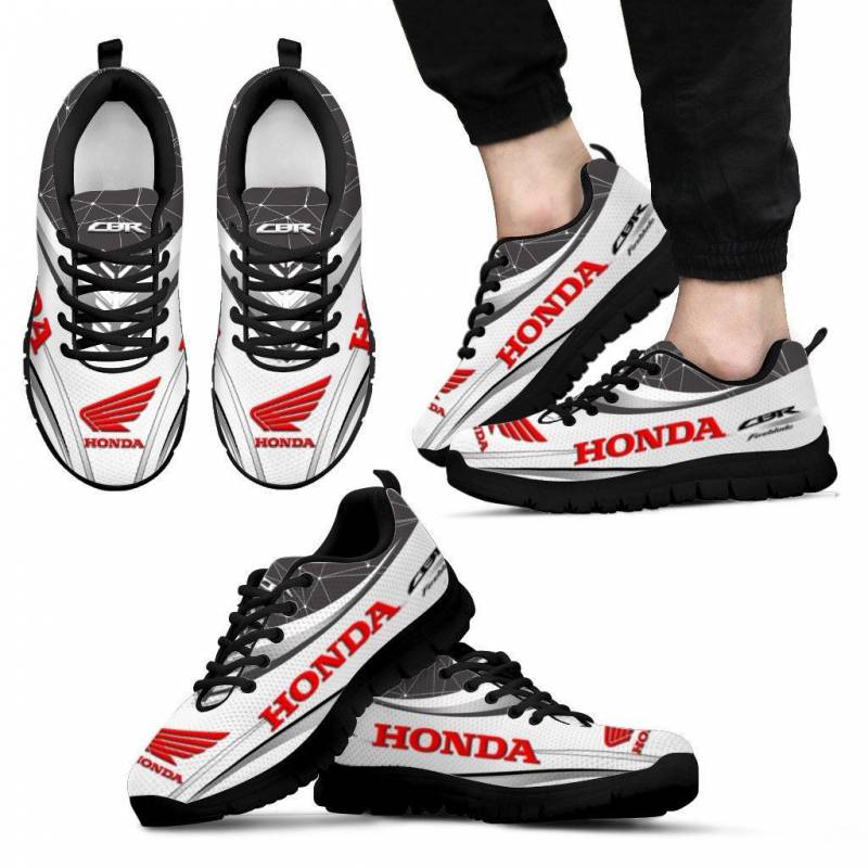 3D Printed Honda CBR- NCT Sneakers Ver1 For Men & Women (White)