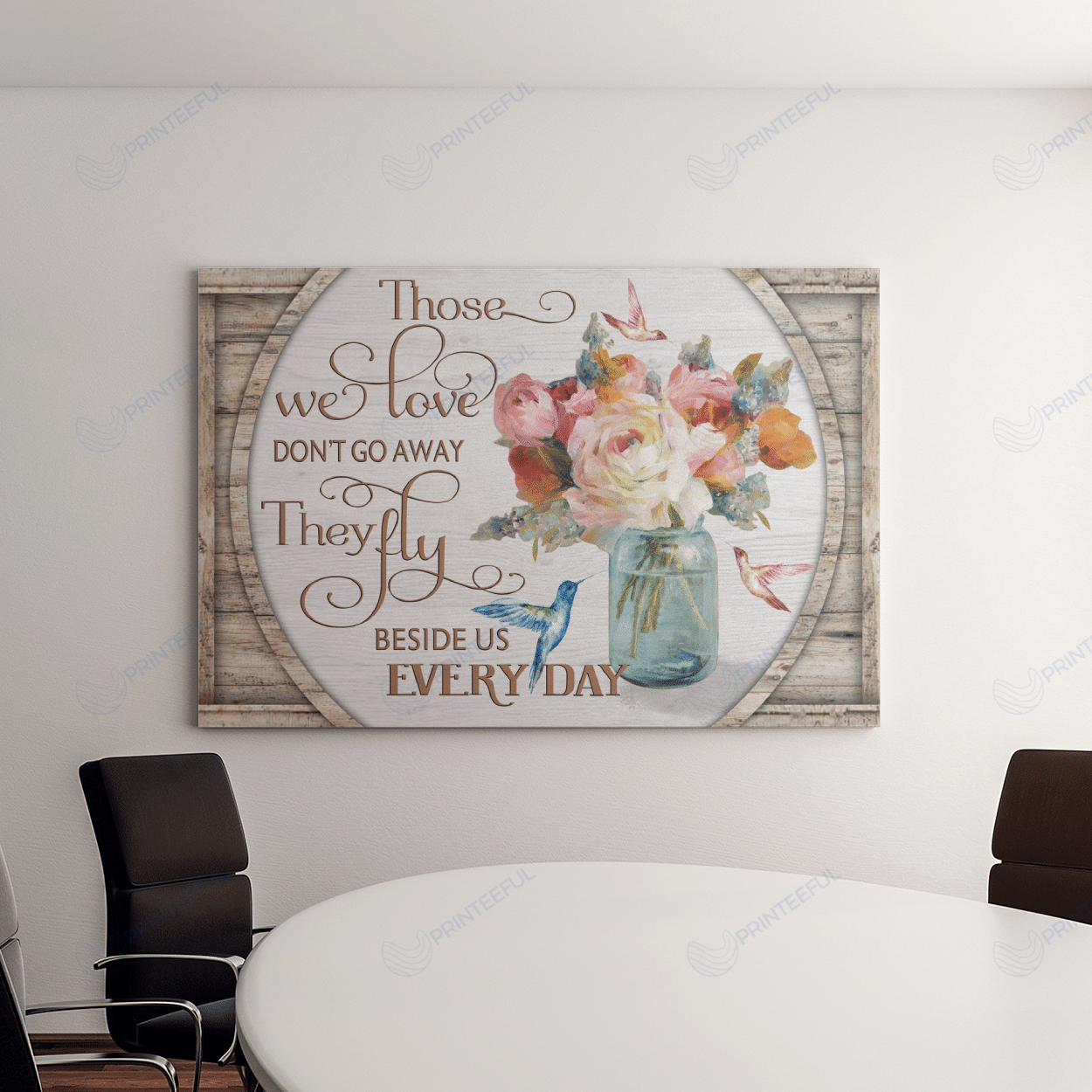 Flowers Canvas Pictures Frames Posters Puzzles Blankets Memory Memorial Loss Of Wife For Husband In Heaven