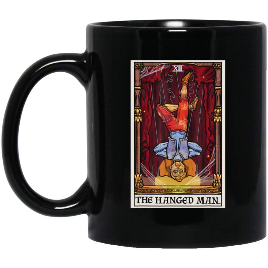 The Hanged Man Tarot Card Halloween Vintage Marionette Gift Coffee Mug