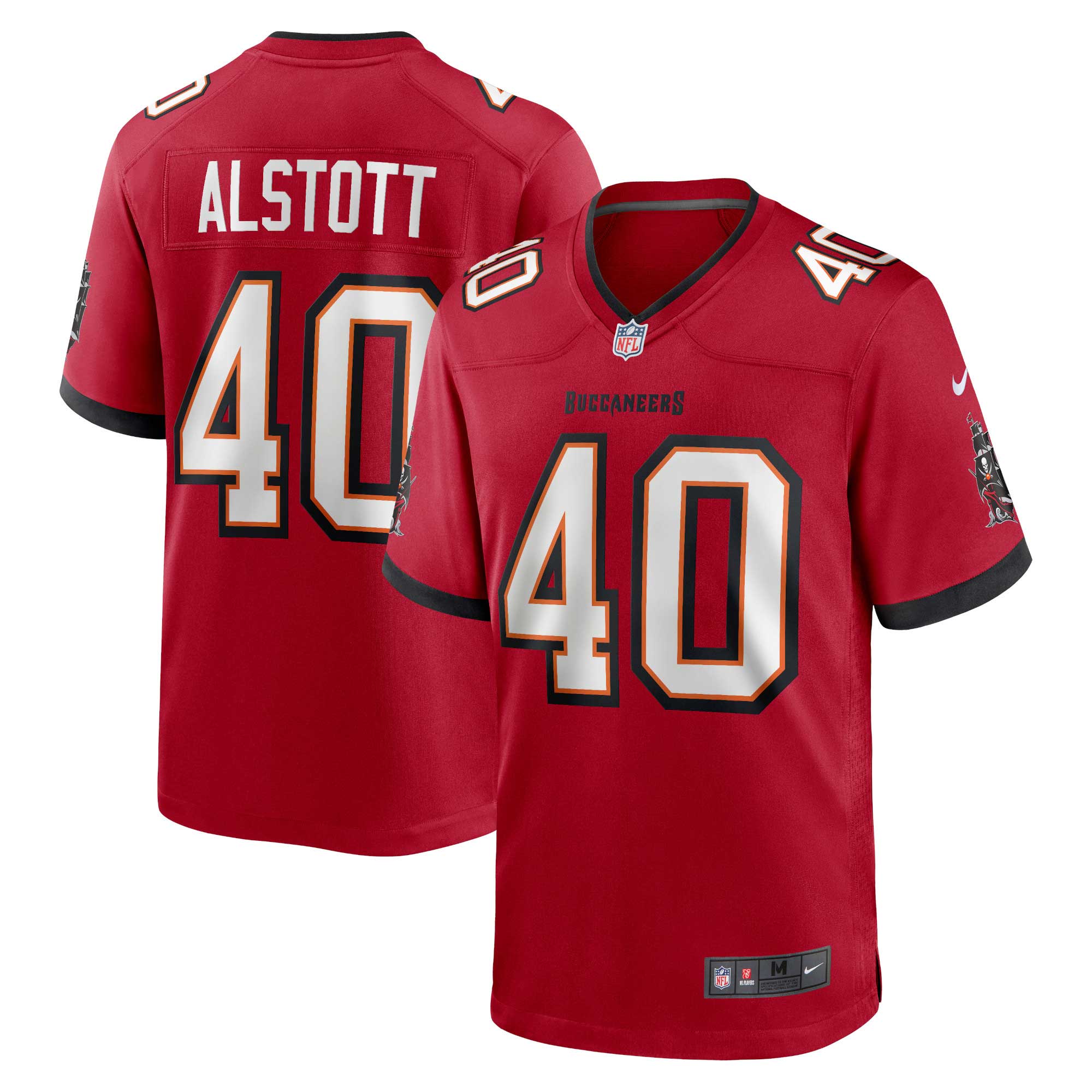 Mike Alstott Tampa Bay Buccaneers Retired Player Game Jersey – Red