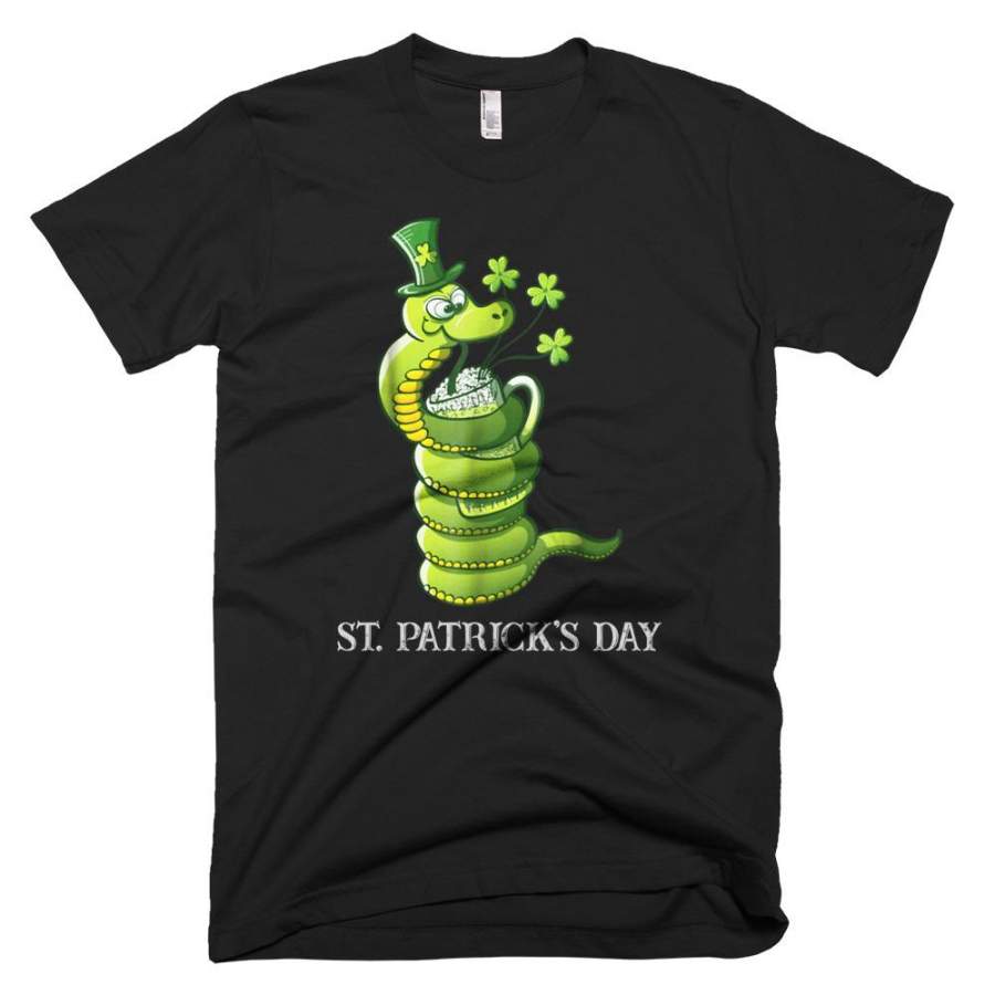 Snake Animal Shamrock Funny St Patrick’s Day Shirts