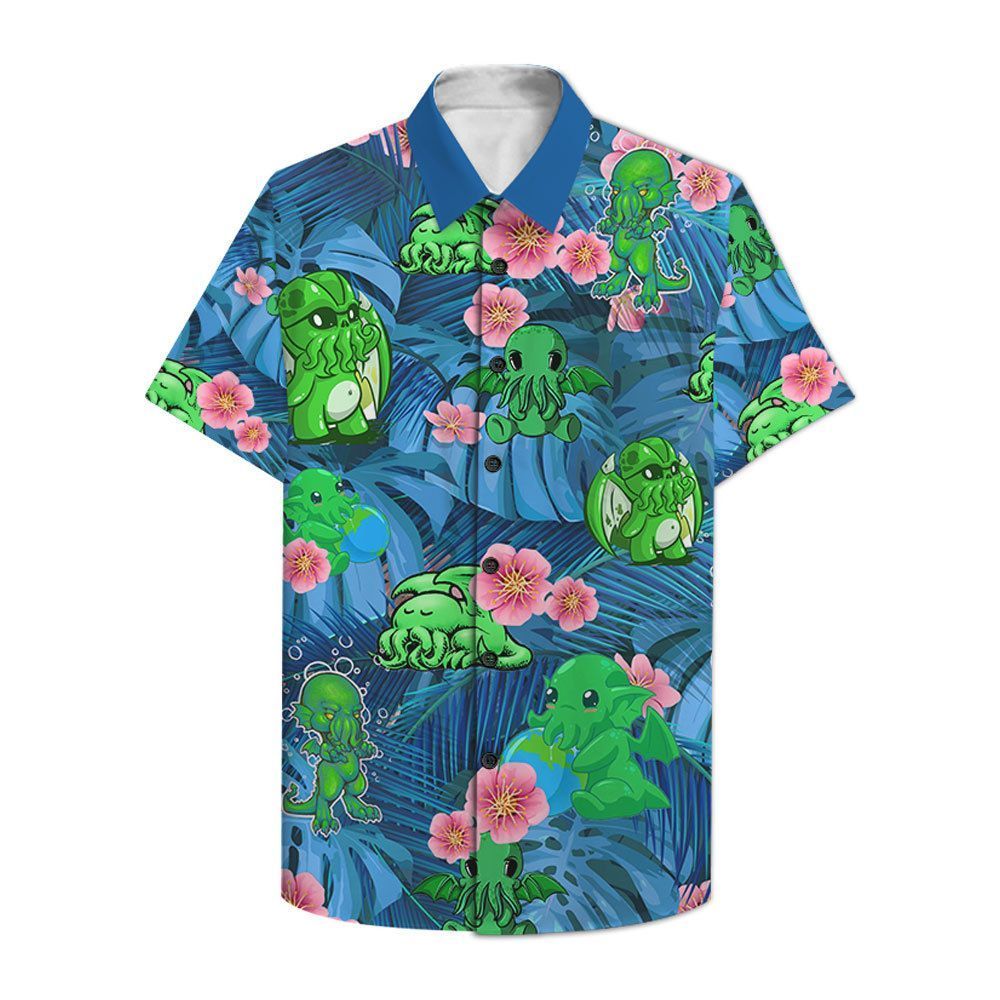 Chthulu Funny Hawaii Shirt Ha18500