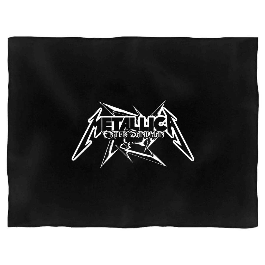 Metallica Graphic Classic Rock Enter Sandman Blanket