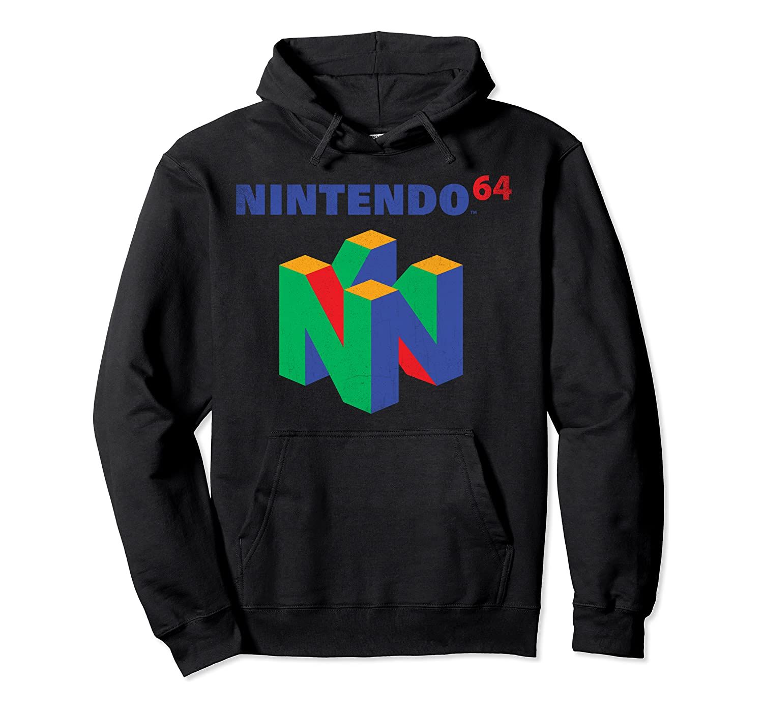 Nintendo 64 Classic Logo Retro Vintage Graphic Hoodie, T-Shirt, Sweatshirt
