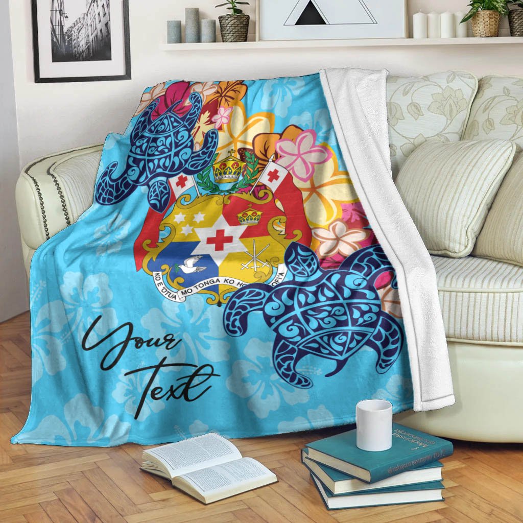 Tonga Custom Personalised Premium Blanket – Tropical Style – BN01