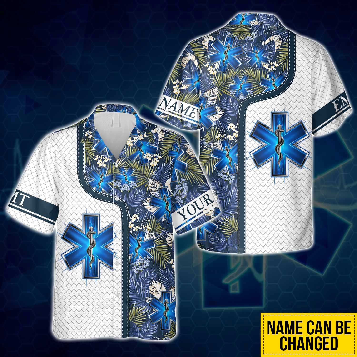 Got Your Six Emt Personalized Hawaii Shirt Ha51330