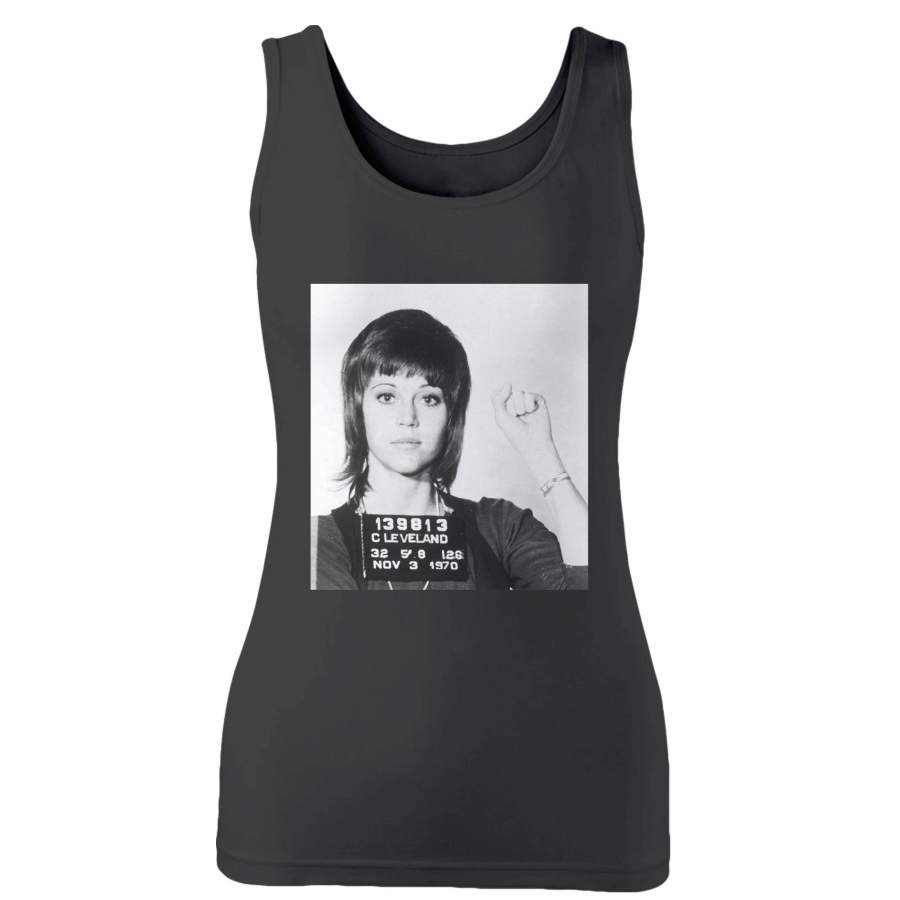 Jane Fonda Mugshot Woman’s Tank Top