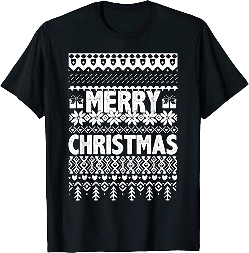 Ugly Christmas gift idea – Merry Christmas T-Shirt