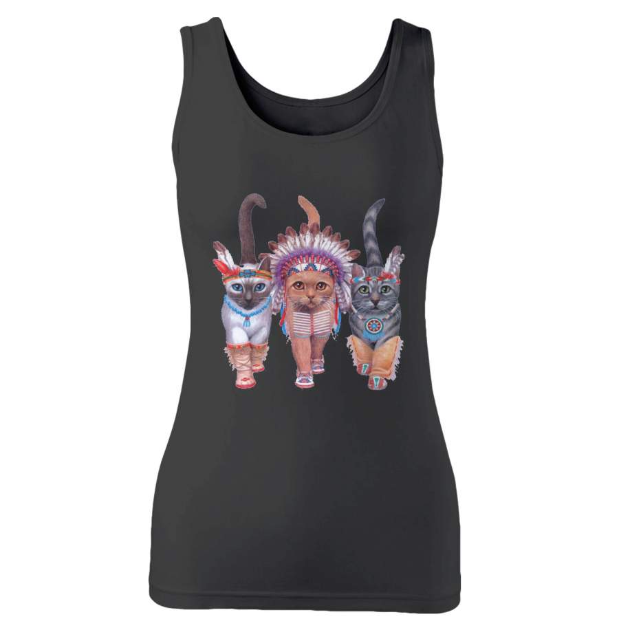 Indian Cat Woman’s Tank Top