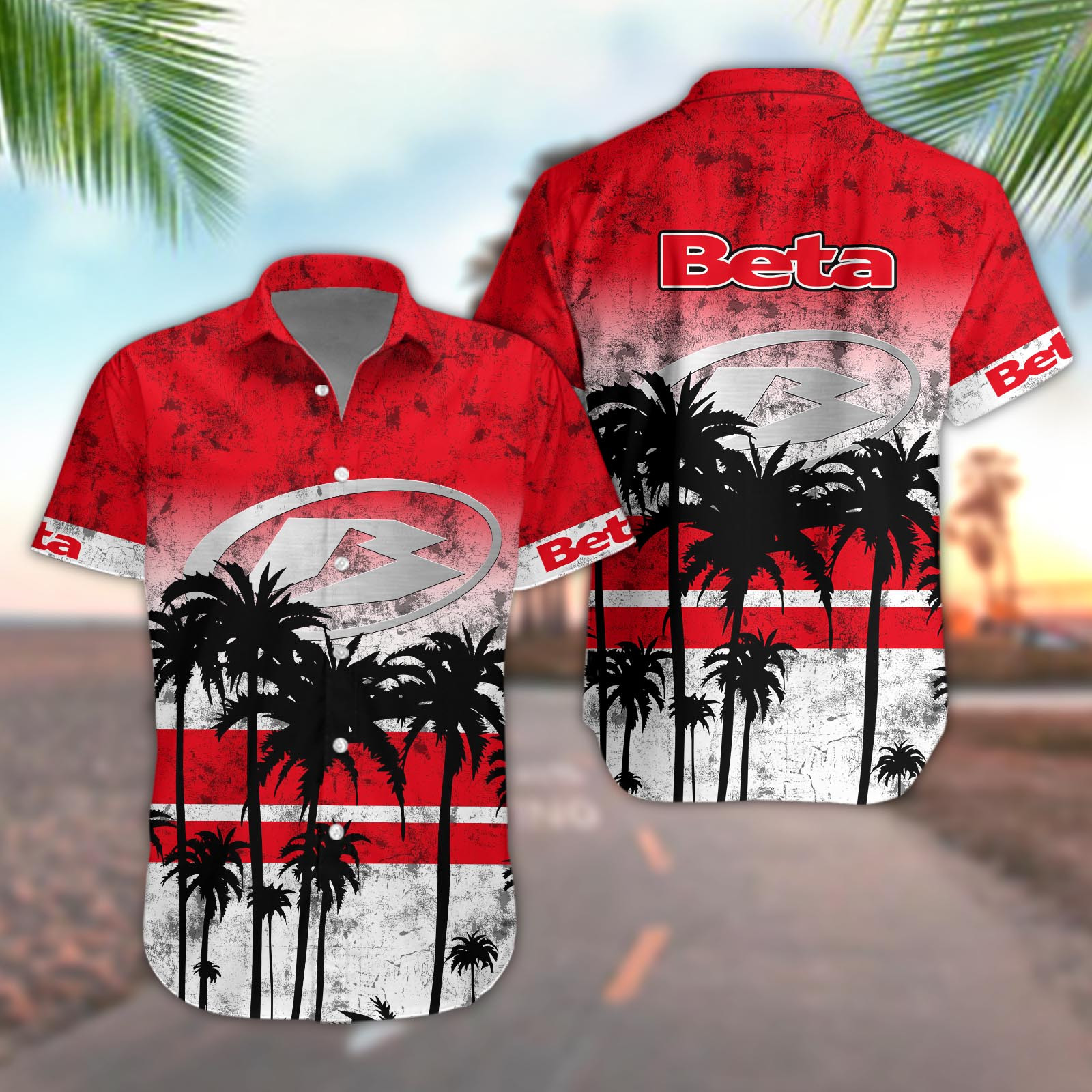 Beta Motorcycles Aloha Shirt
