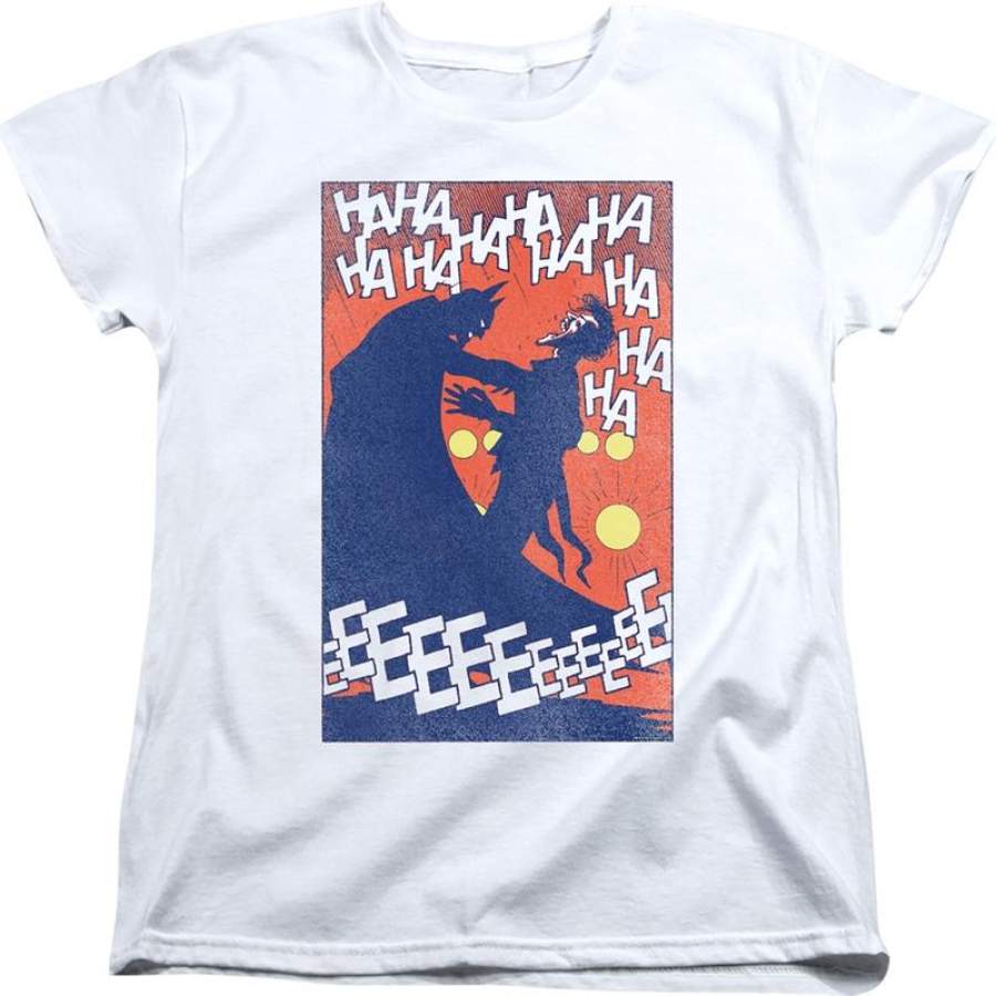 Womens Joker’s Punchline Batman T-Shirt