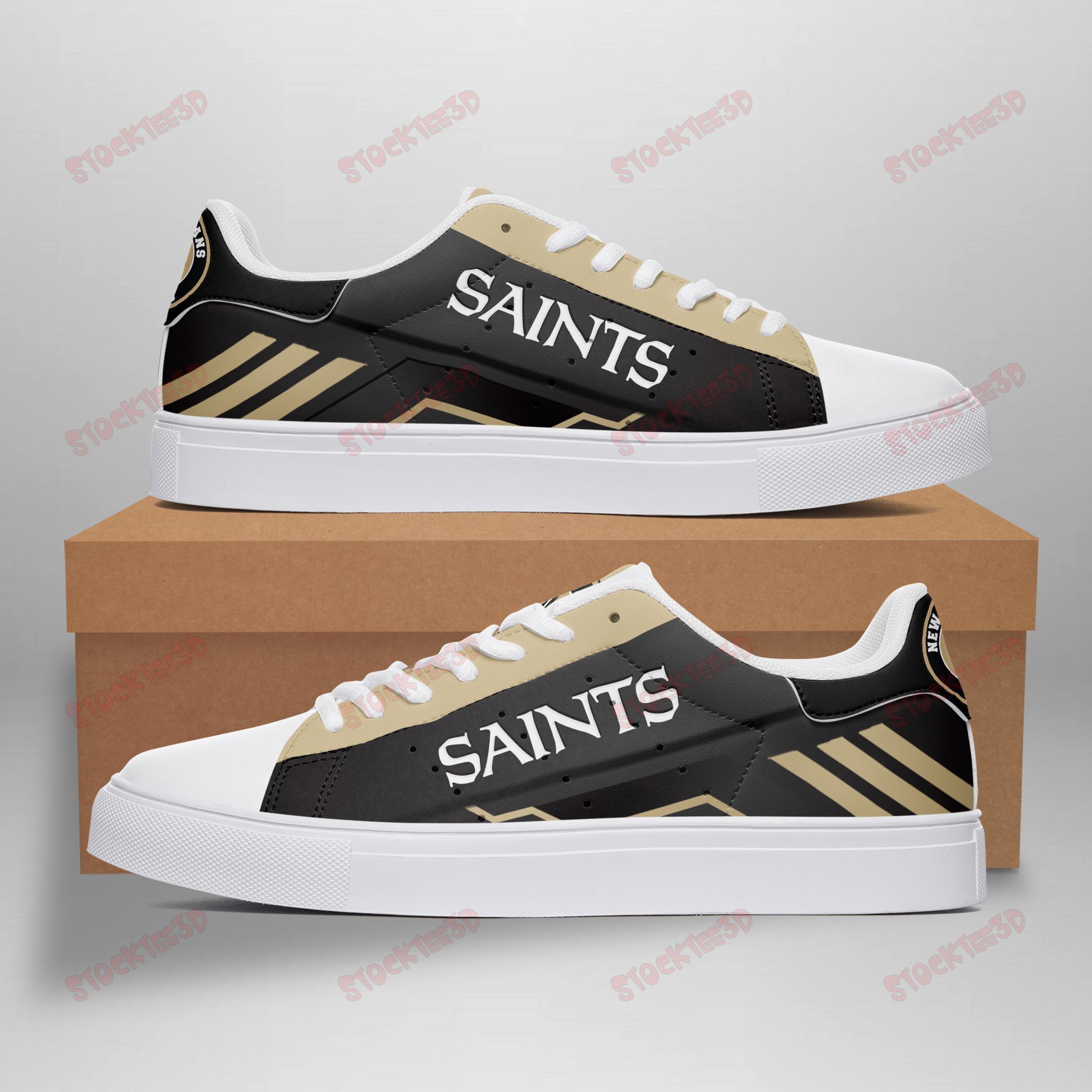 New Orleans Saints Ss Custom Sneakers 064