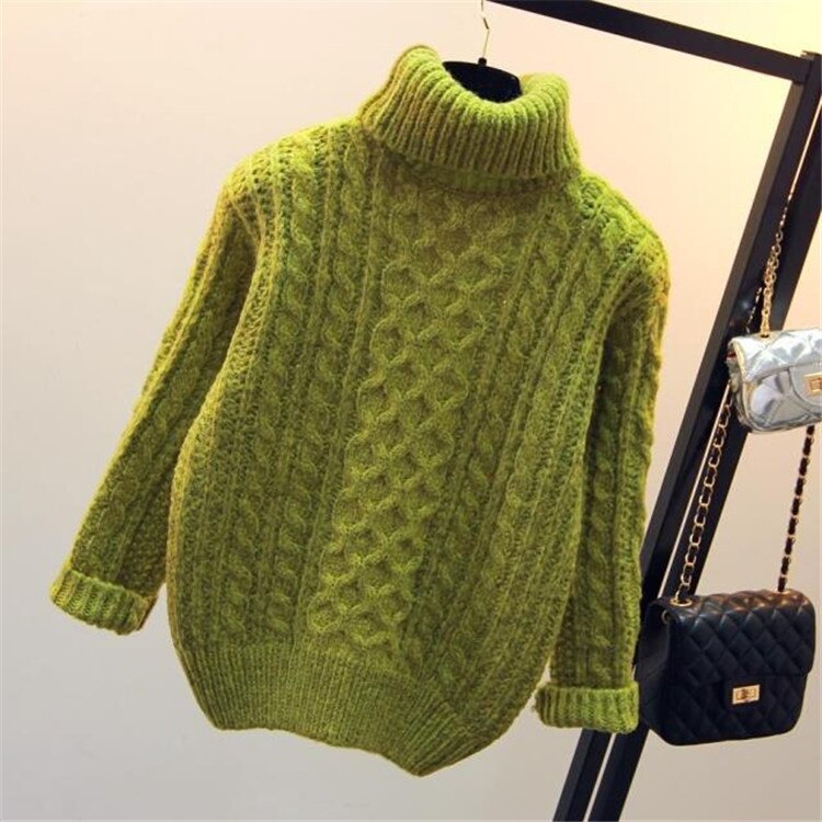 2022 Hot Autumn And Winter Style Pullover Long Sleeve Knit Sweater Women alx