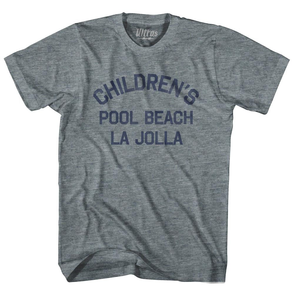 California Children’s Pool Beach, La jolla Youth Tri-Blend Vintage T-shirt