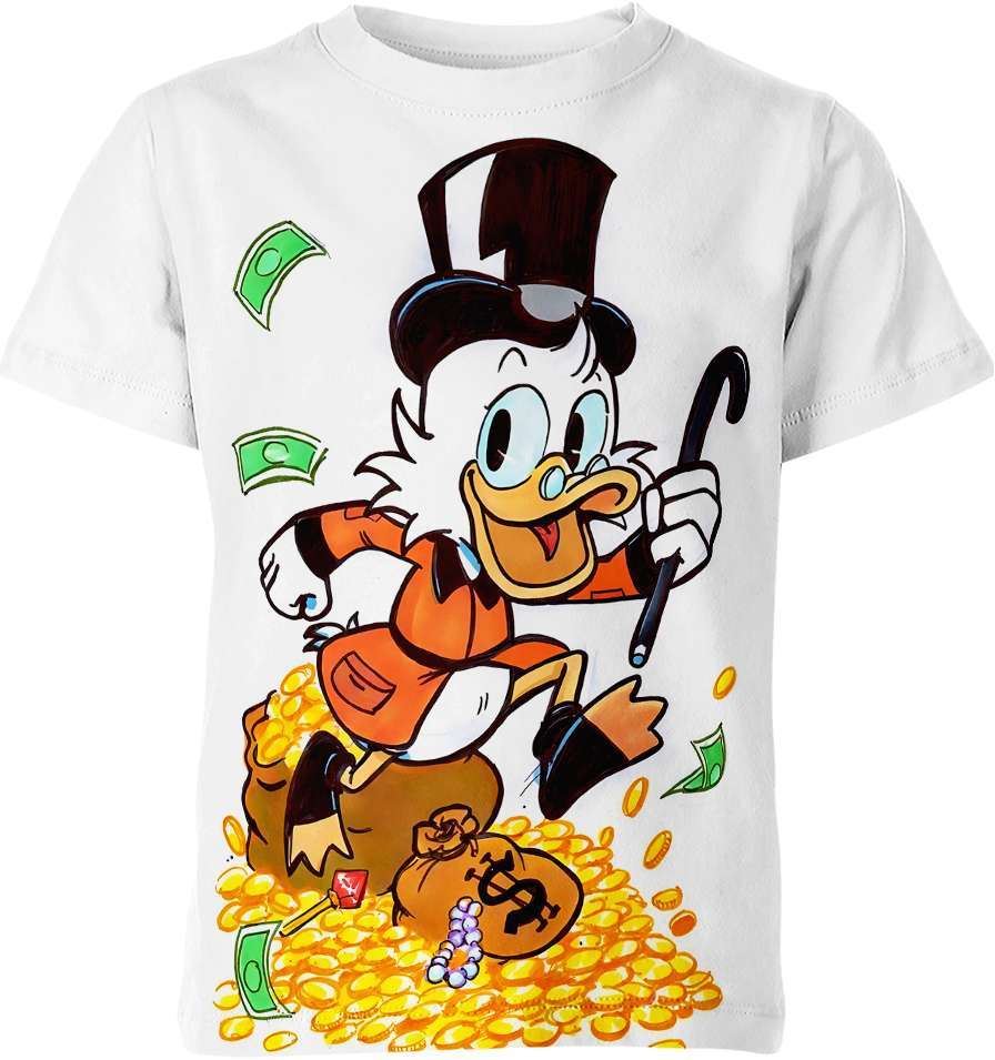 Scrooge Mcduck In Donald Duck Universe Shirt