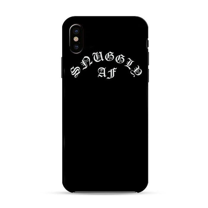 Snnuggly Af Spooning Cuddle Bunny Monster iPhone XR 3D Case