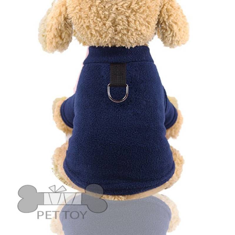 PUOUPUOU Winter Solid Pet Dog Clothes for Small Medium Dogs Sweatshirt Dog Clothes Thicken Warm Puppy Dog Cat Clothing XS-XXL