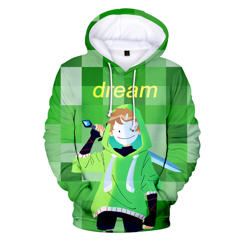 Unisex Dream Hoodie Pullover Dream Minecraft Hoodie