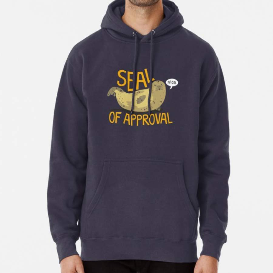 Seal Of Approval Hoodie, Seal Hoodie, Cute Animal Hoodie, Gift Idea For Christmas, Best Gift