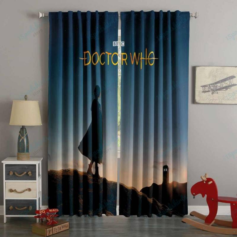 3D Printed Doctor Who Style Custom Living Room Curtains