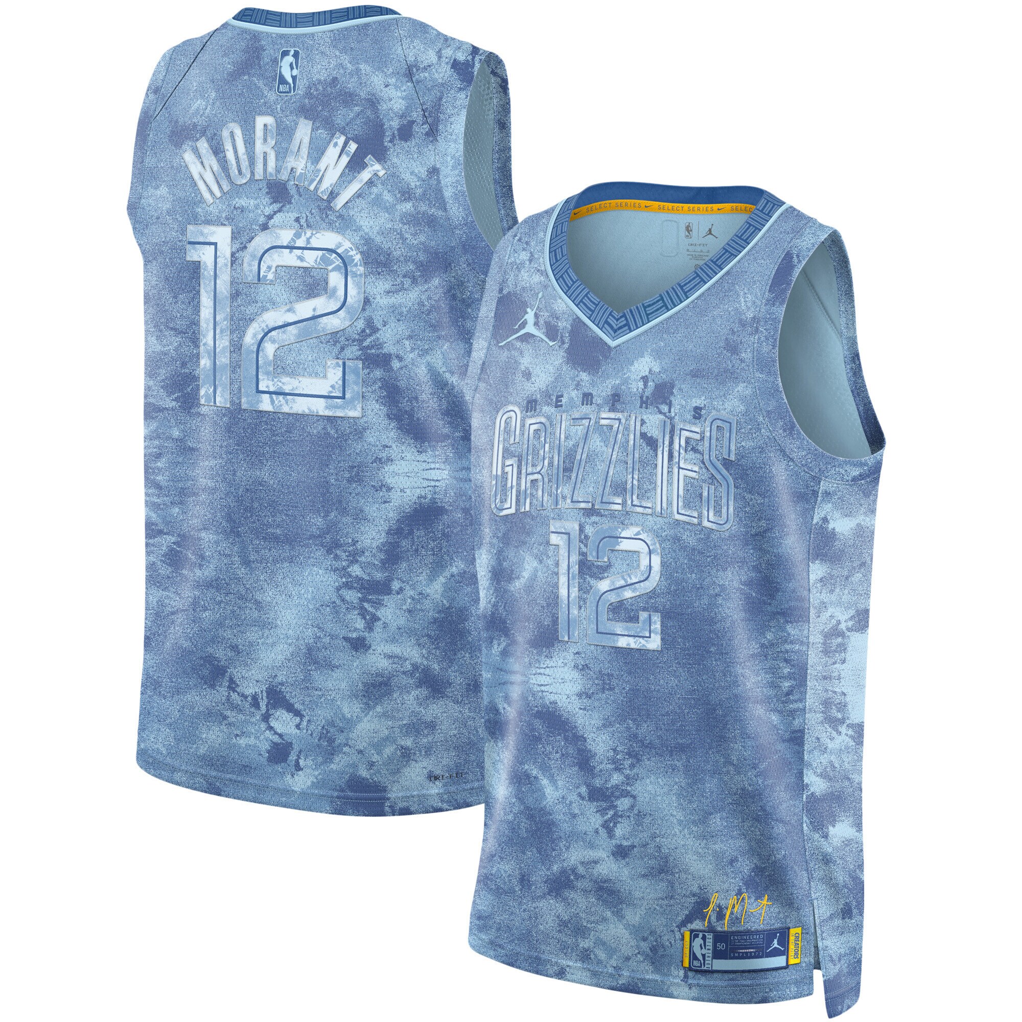 Memphis Grizzlies MVP Select Series Jersey – Ja Morant – Mens