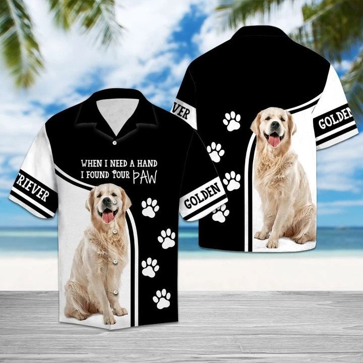 Golden Retriever Hawaii Shirt Unisex Adult Ha45224