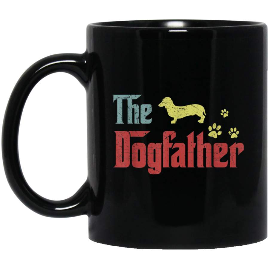 Vintage Dachshund The Dogfather Dachshund Mug Mug