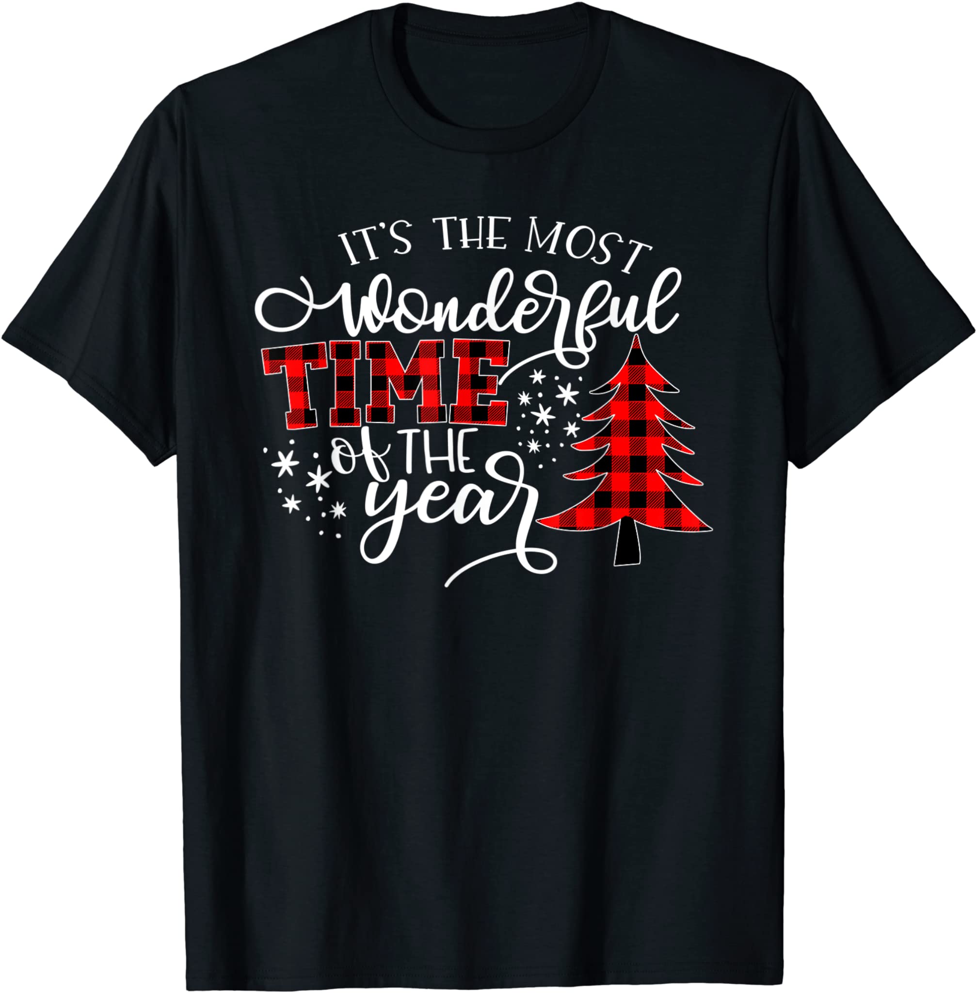 Christmas Trees It’S The Most Wonderful Time Of The Year T-Shirt