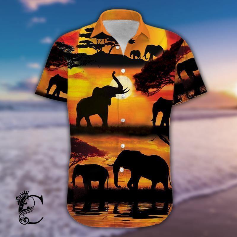 Hawaiian Aloha Shirts Elephant You’Re Stronger Than You Think