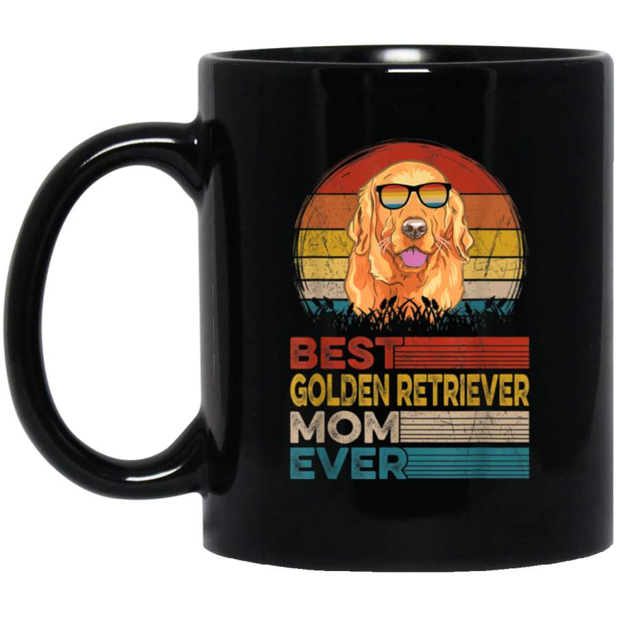 Dog Vintage Best Golden Retriever Mom Ever Gifts Lover Mug