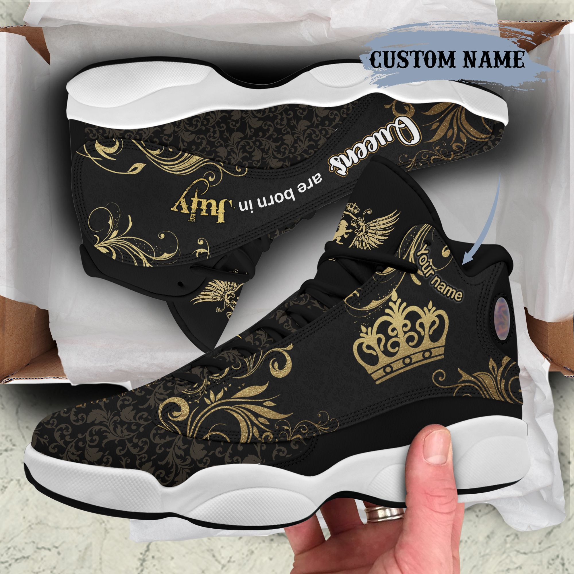 july queen jordan 13 shoes 98 air jordan 13 sneaker jd13 sneakers personalized shoes design