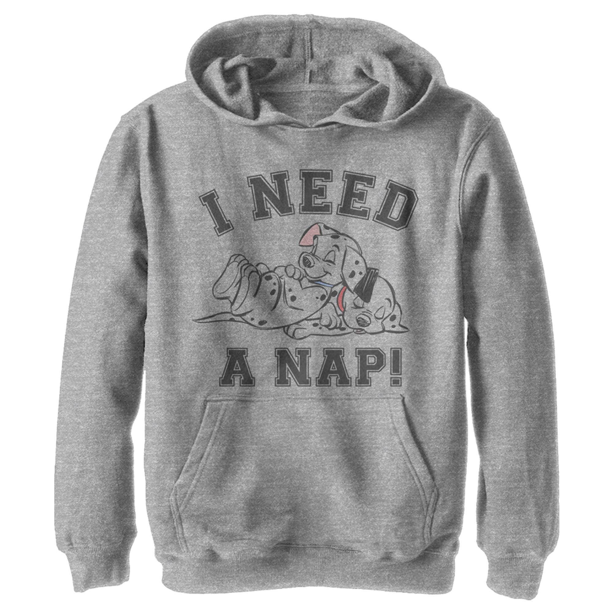 Boy’S One Hundred And One Dalmatians I Need A Nap Pull Over Hoodie