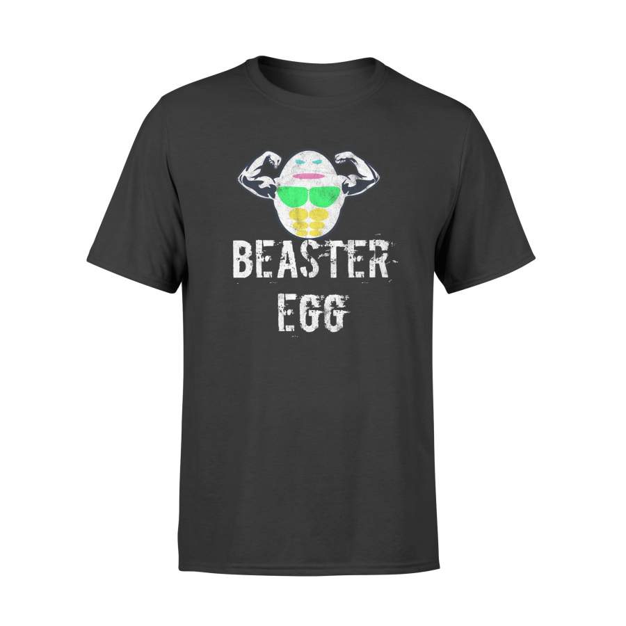 Beaster Egg Easter Egg Flexing Muscles T Shirt