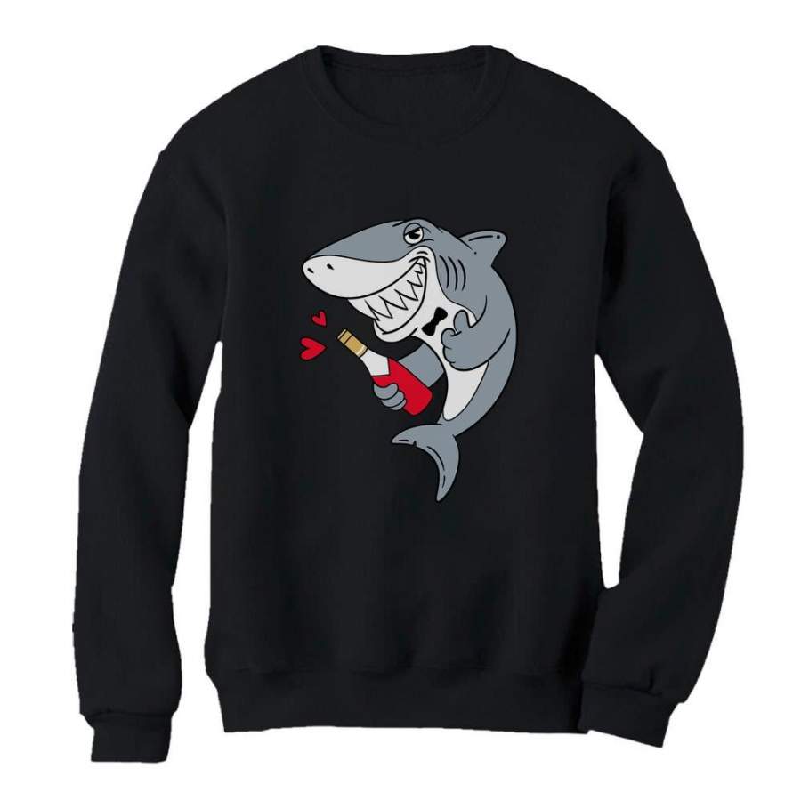 Valentine’s Day Romantic Shark Doo Doo Sweatshirt