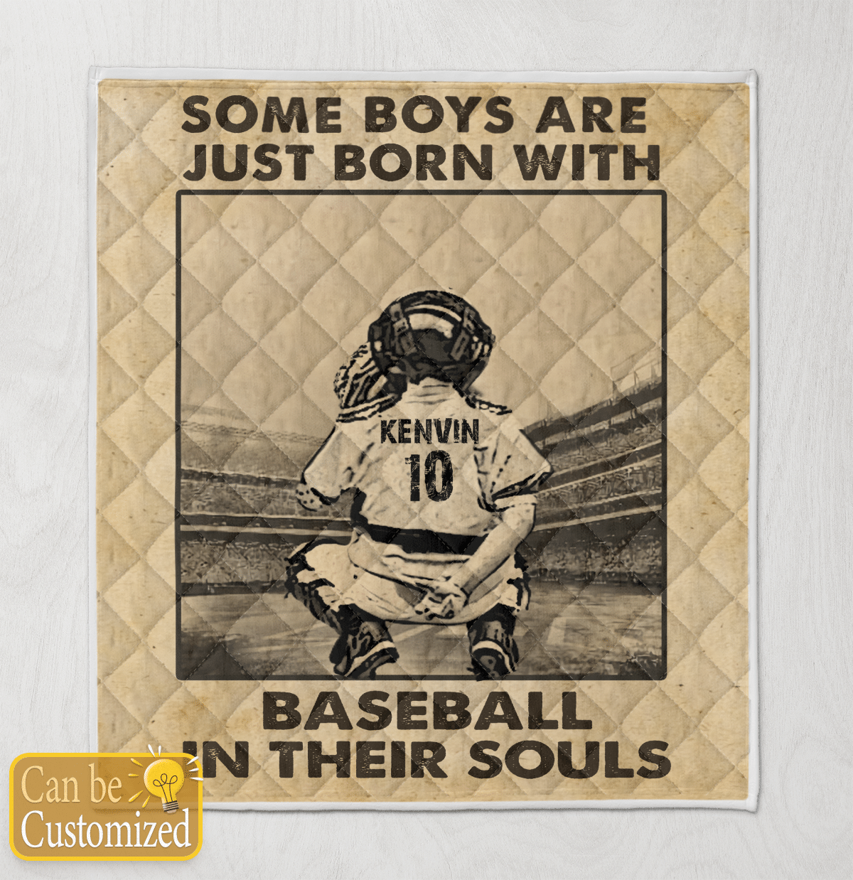 Baseball In Their Souls Quilt And Fleece Blanket – Bs05