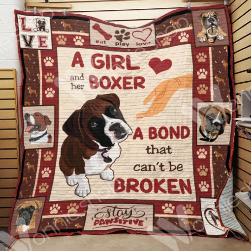 Boxer Dog Blanket DCB1603 95O35