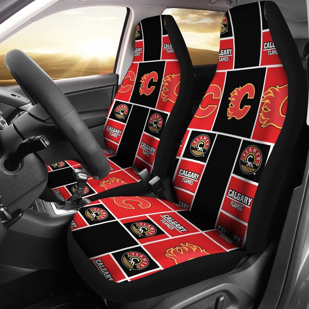 Calgary Flames Car Seat Covers