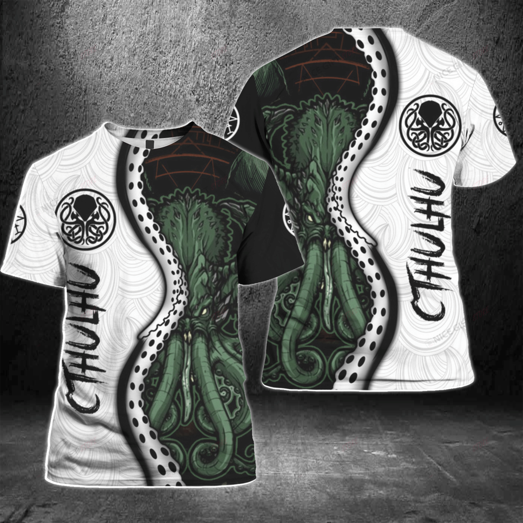 Cthulhu 3D T-Shirt 3Ts-T7X5