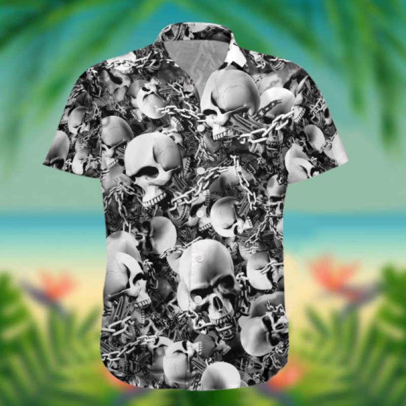 Skull Chains Hawaii Shirt Gift For Lover Ha86912