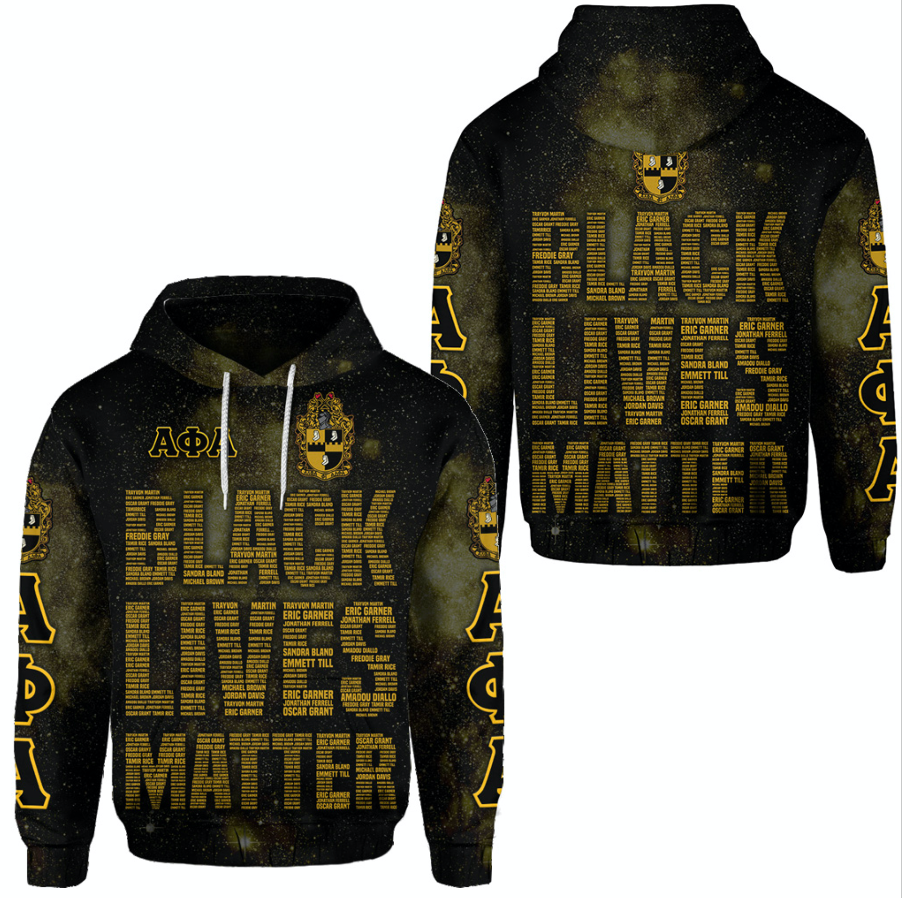 Alpha Phi Alpha Fraternity Hoodie Black Lives Matter No.1 Lt8