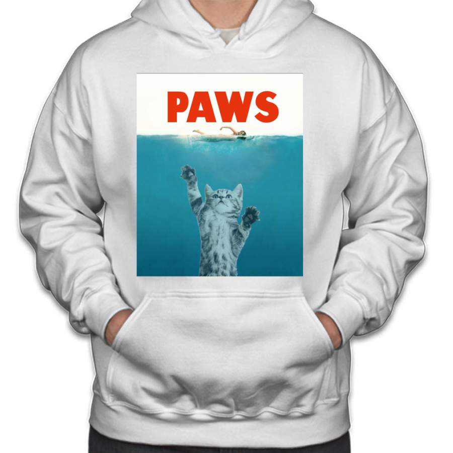 Paws – Cat Kitten Meow Parody T Shirt Hoodie