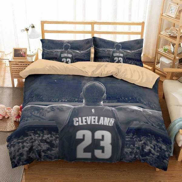 3D Customize LeBron James Bedding Set Duvet Cover 4