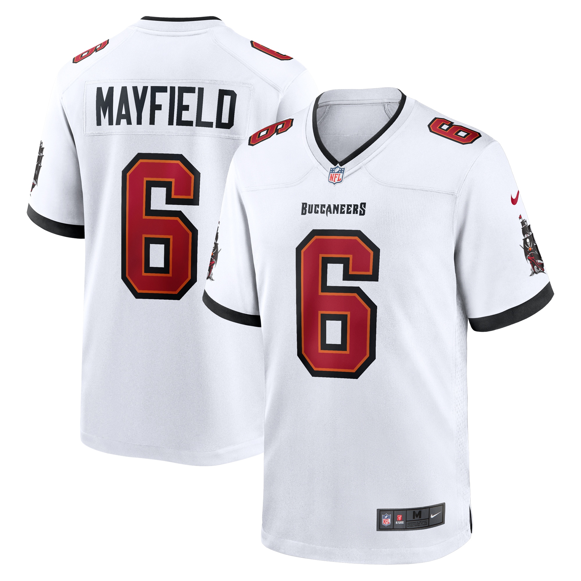 Baker Mayfield Tampa Bay Buccaneers Away Game Jersey – White