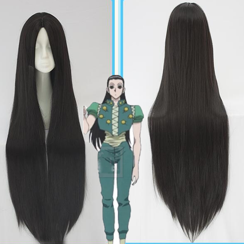 Anime Hunter x Hunter Cosplay Illumi Zoldyck Irumi Zorudikku Cosplay Costume Custom Made HunterXHunte Uniform Halloween wigs YH alx