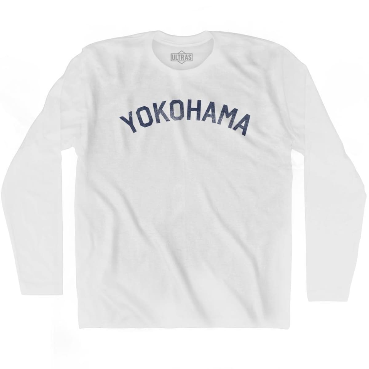 Yokohama Vintage Adult Cotton Long Sleeve T-shirt