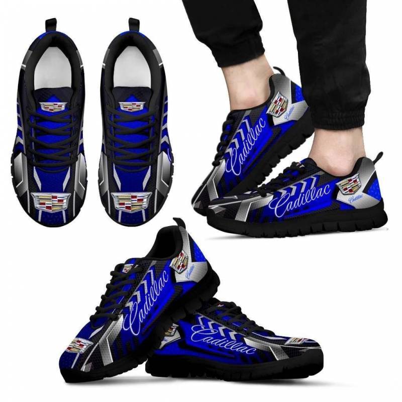 3D Printed Cadillac NTA Sneakers For Men & Women Ver 3 (Blue)